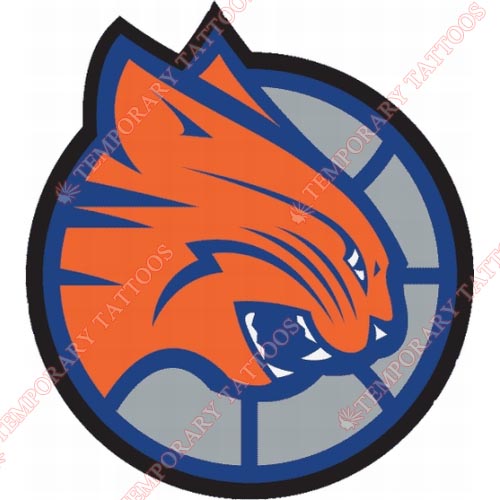 Charlotte Bobcats Customize Temporary Tattoos Stickers NO.927